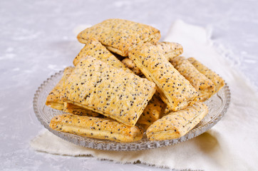 Cookies with poppy seeds