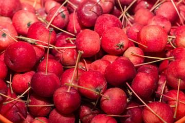 Red crab apples
