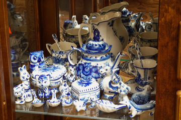 коллекция гжели