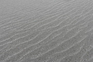 Obraz premium 砂浜の風紋