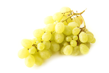 Grapes isolated on white