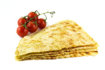 Pane carasau e pomodorini