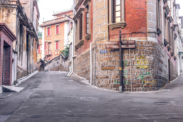 The ancient streets of Xiamen's Gulangyu Islet
