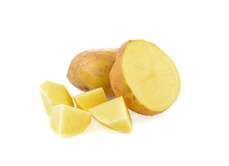 potato isolated on white background
