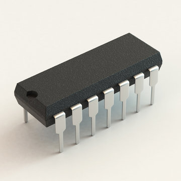 DIP chip package.