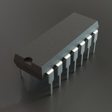 DIP chip package