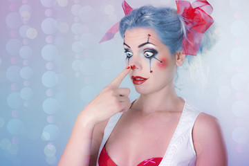 Grimasse Clown