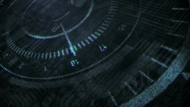 Green Blue.Element.Head up display.Made of matrix code text.Good for techno news intro.Scary techno text titles.Best technological opener.Flying text create HUD Element.Best Background.