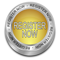 Register now Button - 3D illustration