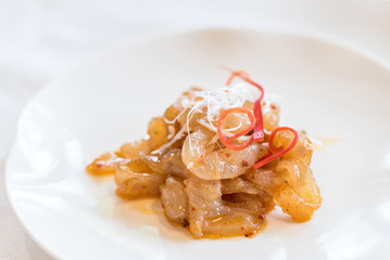 Jellyfish Spicy salad