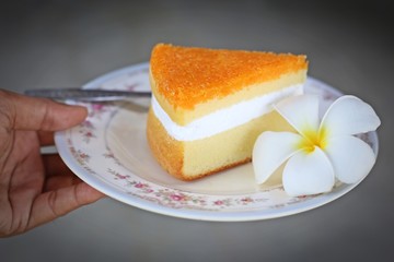 Gold Egg Yolk Thread Cakes