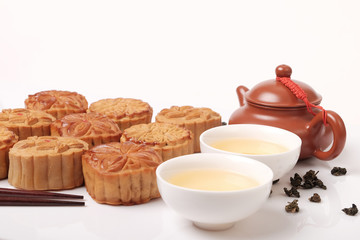 Moon cakes for Chinese Mid-Autumn fastival