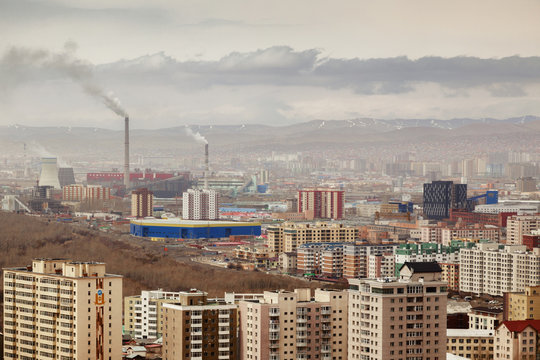 View Ulan Bator, capital of Mongolia