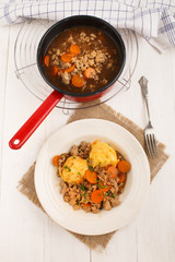 scottish mince with tatties and parsley