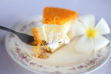 Gold Egg Yolk Thread Cakes