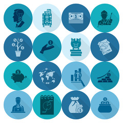 Business and Finance Icon Set