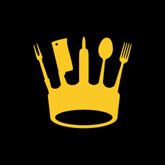 Crown of kitchen utensils