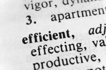 Obraz premium Efficient