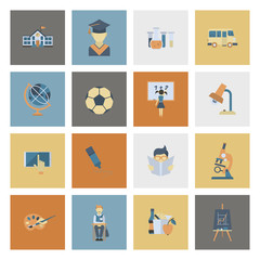 School and Education Icons