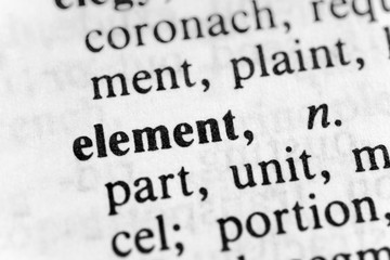 Obraz premium Element