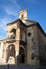 Fototapeta na wymiar Iglesia de Santiago de Antequera, Málaga (España)