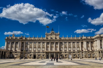 Fototapeta na wymiar Madrid, Palacio Real