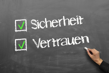 Sicherheit u. Vertrauen