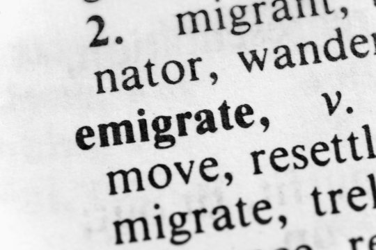 Emigrate
