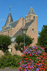 Kasteel in Burgh-Haamstede, Schouwen-Duiveland, Zeeland, Netherland