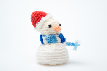 knitted snow man