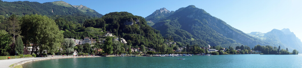 Fototapeta premium Panorama of Wessen