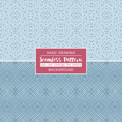 Blue backgrounds with seamless patterns. Ideal for printing onto