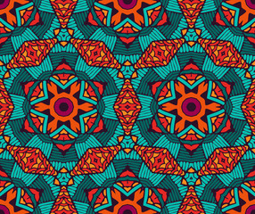 Fototapeta premium Abstract seamless pattern ornamental.