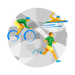 Triathlon for physically disabled people