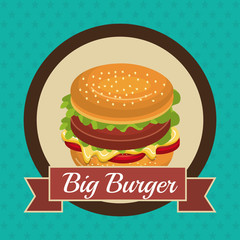 fast food design isolated vector illustration eps 10