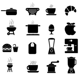 Cuisine en 16 icônes
