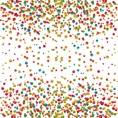 confetti explosion festival isolated vector illustration eps 10