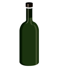 wine label design isolated vector illustration eps 10