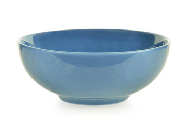 ceramic bowl on white background