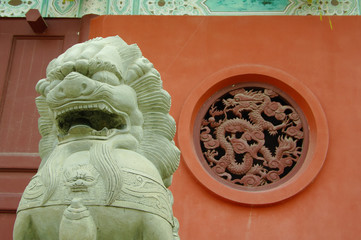 Buddhist temple artwork, Nepal