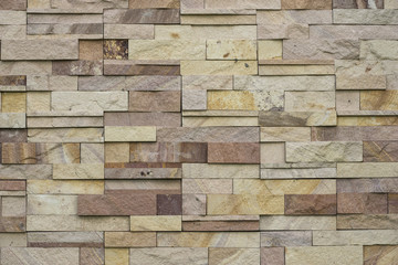 abstract brick block wall for background