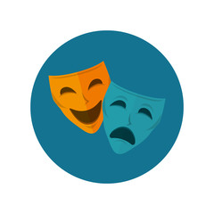 cartoon cinema film festival movie design vector illustration eps 10