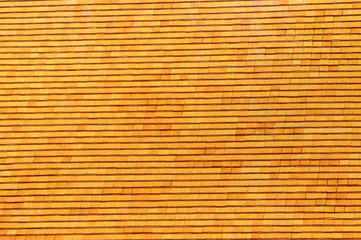 Thailand-November 5, 2015:Close up of decorated wall in front of, Thailand temple