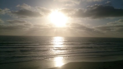 Sunset and Ocean