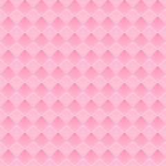 Seamless pattern with pink relief ornate