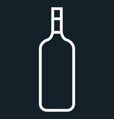 icon bottle wine design vector illustration eps 10