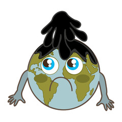 world planet earth icon vector illustration design