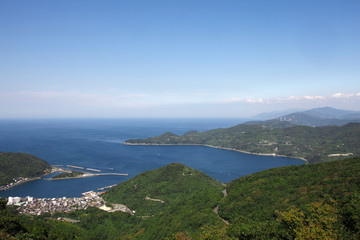 権現山展望台からの風景 