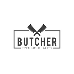 Butchery Logos, Labels, and Design Elements vintage design vector 