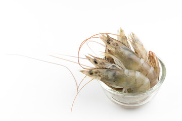 Raw shrimp